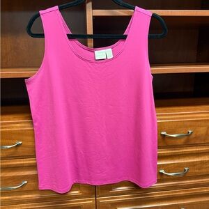 Like New Chicos Fuschia Sleeveless Top